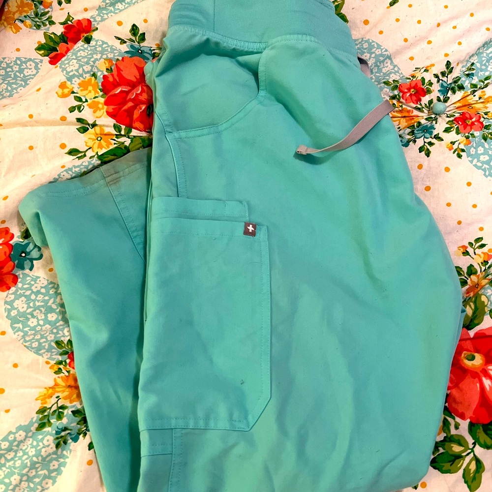 Figs scrub pants large petite kade